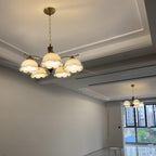 Milky Flower Chandelier