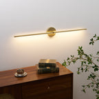 Minimalist Linear LED Plug-in Wall Lamp