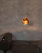 Cherry Crystal Spiral Chandelier