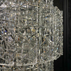 Modern Luxury Living Room Chandelier Large Round Ceiling Lighting for Foyer Entryway Decor