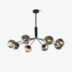 Molecular Glass Chandelier