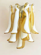 Vintage Murano Caramel Wall Lights