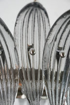 Murano Palmette Smoked Chandelier