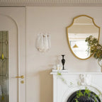 Murano Petals White Wall Light