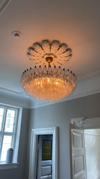 Murano Chandelier – Poliedri – 185 Glass