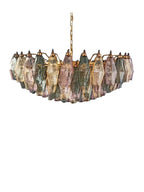 Murano Chandelier – Poliedri – 185 Glass – Multi