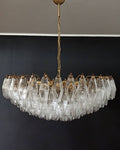 Murano Chandelier – Poliedri – 185 Glass – Iridescent