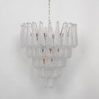 Murano Glass Droplet Chandelier