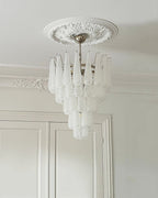 Murano Glass Droplet Chandelier