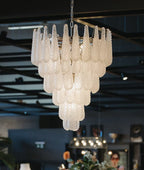 Murano Glass Pinecone Chandelier