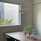 Modern Irregular Bubble Pendant Lamp with Polymer Finish and Steel Structure