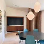 Modern Irregular Bubble Pendant Lamp with Polymer Finish and Steel Structure