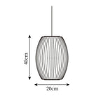 Modern Irregular Bubble Pendant Lamp with Polymer Finish and Steel Structure