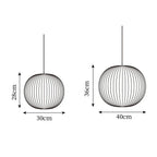 Modern Irregular Bubble Pendant Lamp with Polymer Finish and Steel Structure