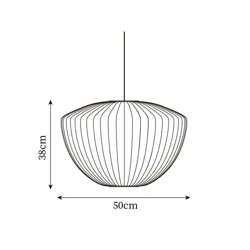 Modern Irregular Bubble Pendant Lamp with Polymer Finish and Steel Structure