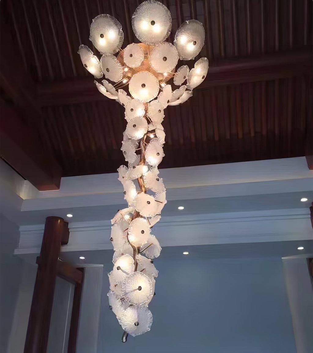 Nenufar Water Lily Branch Chandelier 23.6-Inch31.5"