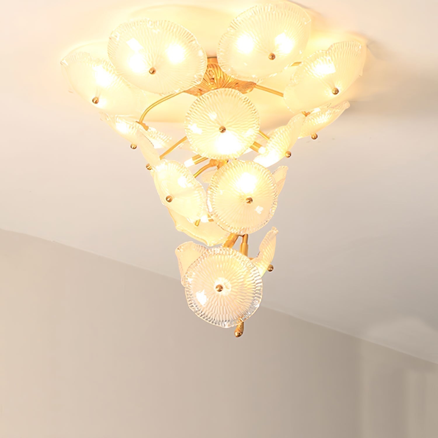 Nenufar Water Lily Branch Chandelier 23.6-Inch31.5"