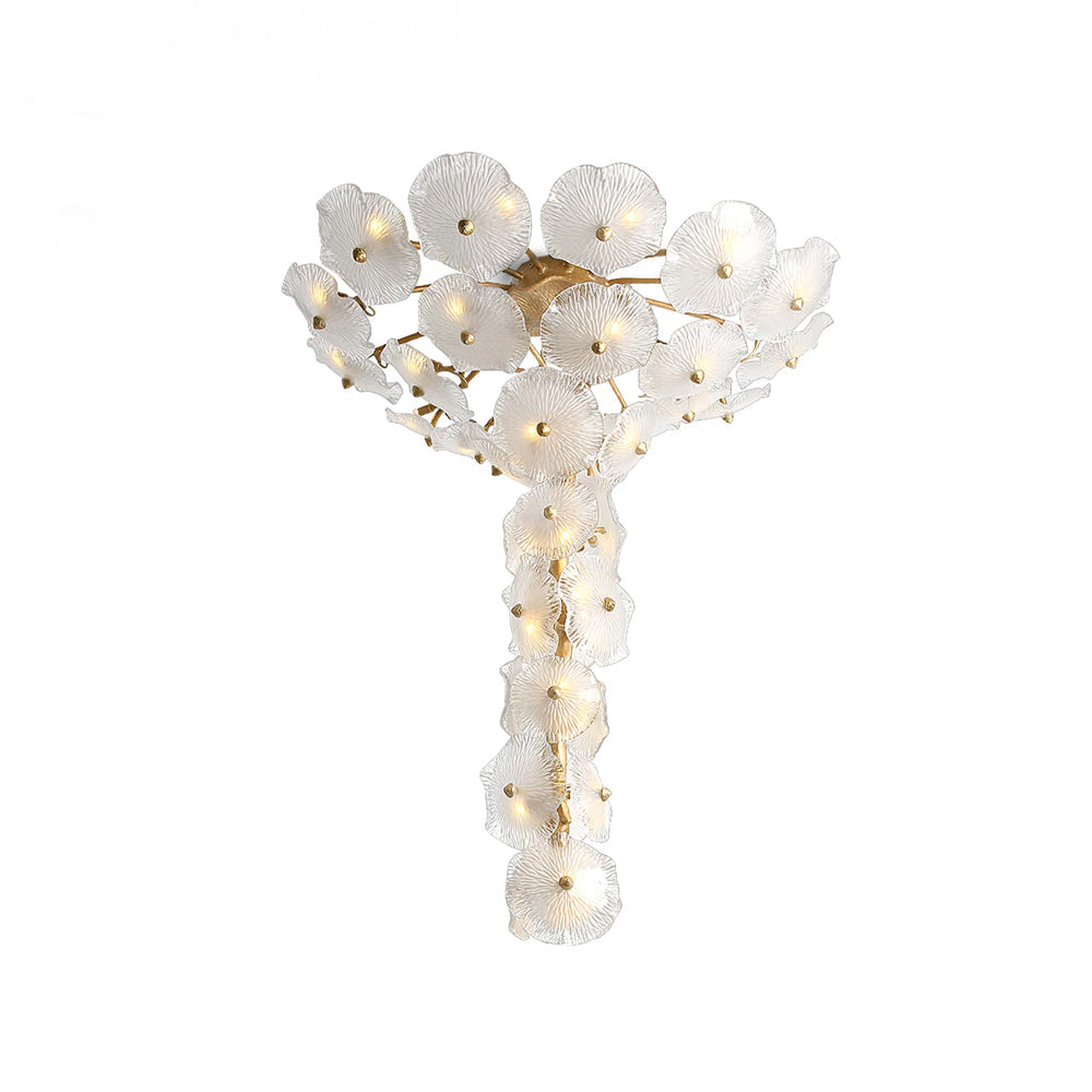 Nenufar Water Lily Branch Chandelier 23.6-Inch31.5"
