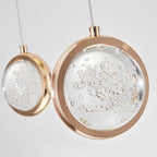 Reina Crystal Long Chandelier