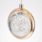 Reina Crystal Long Chandelier
