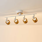 Nordic Cylindrical 4-Light Spotlight