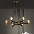 Post-Modern Light Luxury Full Brass Chandelier for Living Room / bedroom