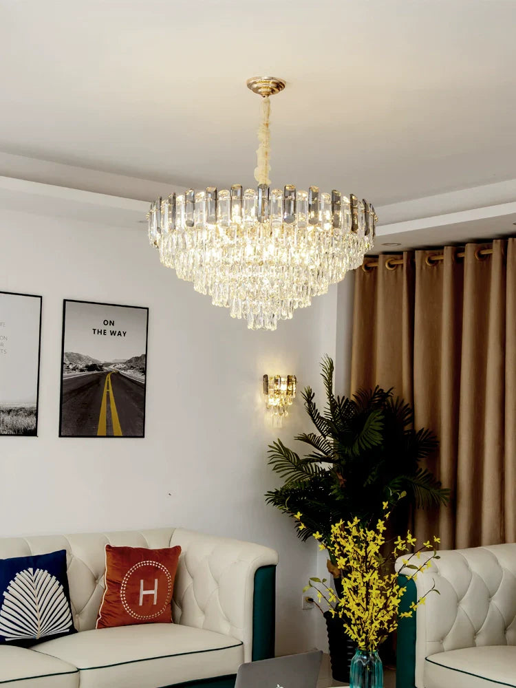 Light Luxury Crystal Chandelier for Living Room / bedroom