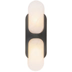 Pillar Alabaster Vanity Light