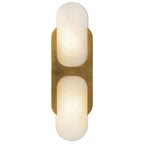 Pillar Alabaster Vanity Light