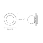 Onyx Krema Wall Lamp