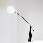 Opal Arc Floor Lamp