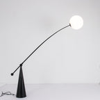 Opal Arc Floor Lamp