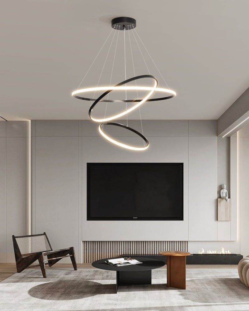 Orrery Rings Chandelier