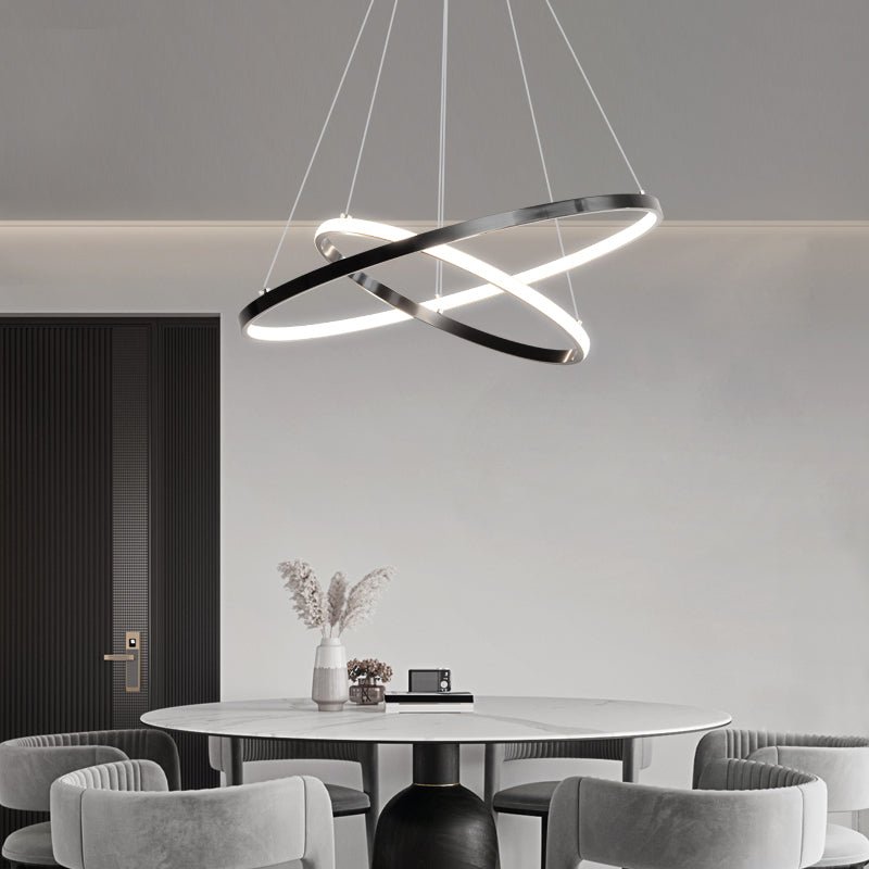 Orrery Rings Chandelier