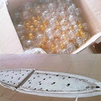 Oval Flush Mounted Bubble Chandelier