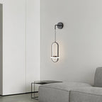 Oval Brass Wall Light