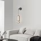 Oval Brass Wall Light