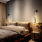 Oval Brass Wall Light