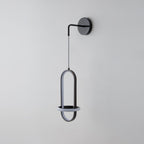 Oval Brass Wall Light
