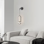Oval Brass Wall Light