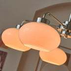 Oval Persimmon Chandelier