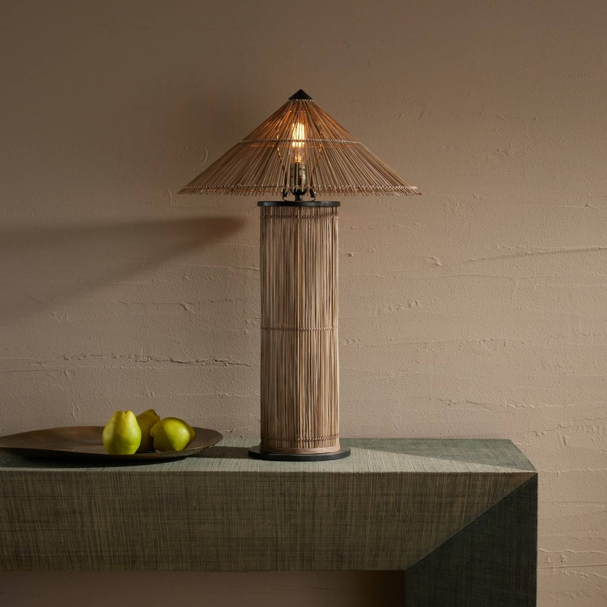 Belize Table Lamp PTS10 room scene
