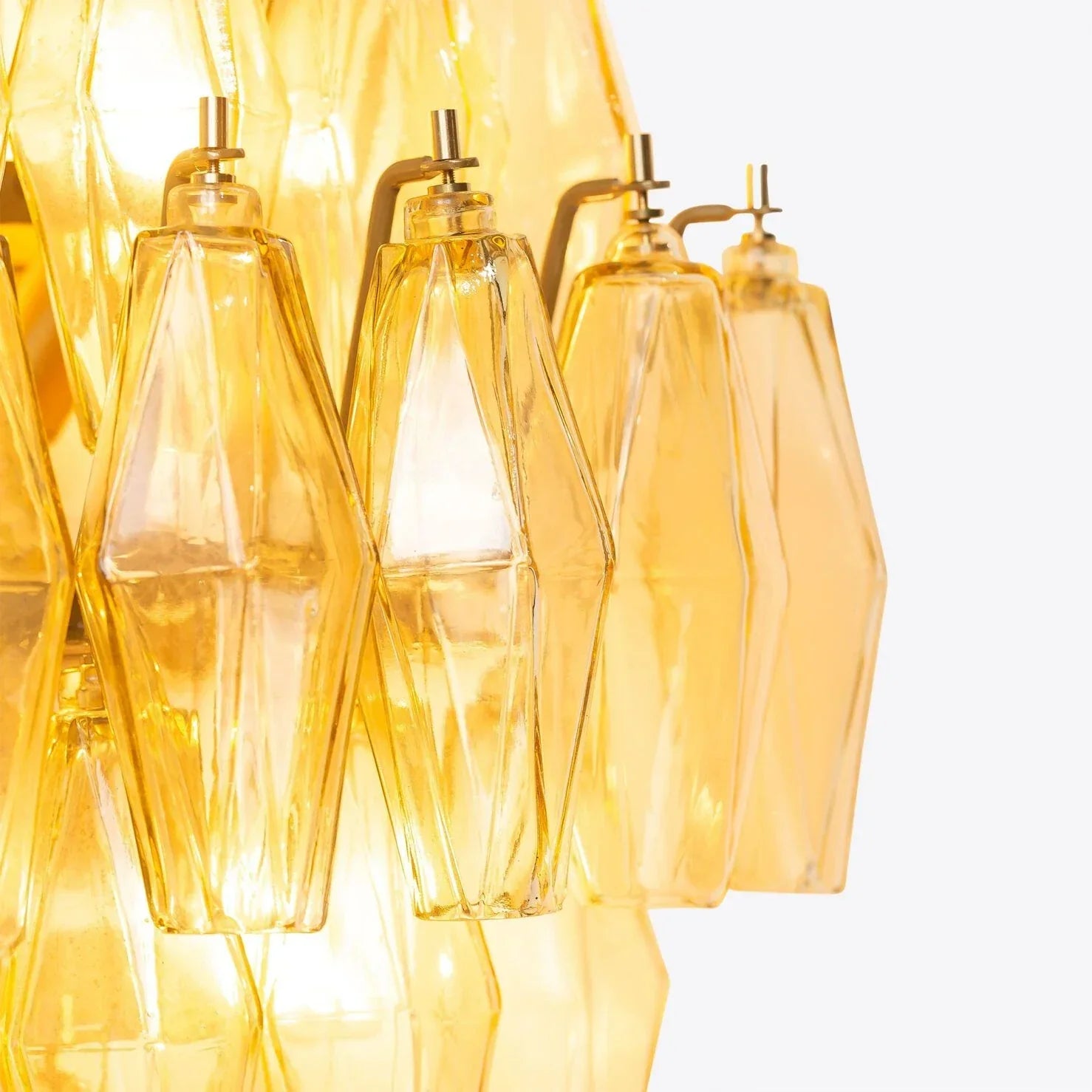 Venice Murano Glass Chandelier 35"