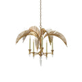 Palm Frond Chandelier