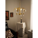 Palm Frond Chandelier