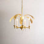 Palm Frond Chandelier