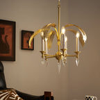 Palm Frond Chandelier