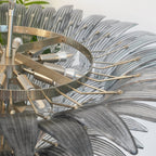 Palm Grove Murano Chandelier