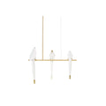 Paper Crane Bird LED Chandelier