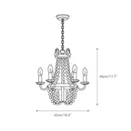 Paris Flea Market Chandelier